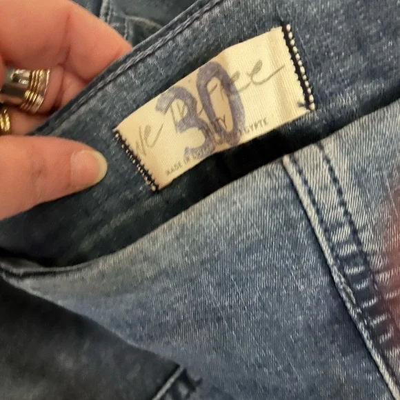 NWT NIB Free People Jeans (riptide) - Picture 5 of 11